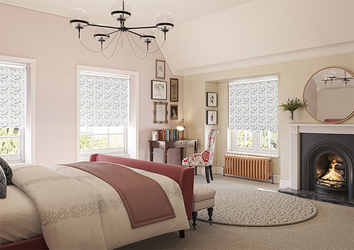 Dragonflies, Phlox Pink - Twist&Fit Roller Blind - Image 7